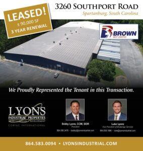 Brown West Logistics Represented in a 3-Year Lease Renewal