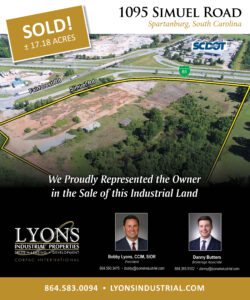 Seller Represented in the Sale of +/-17.18 Acres of Industrial Land